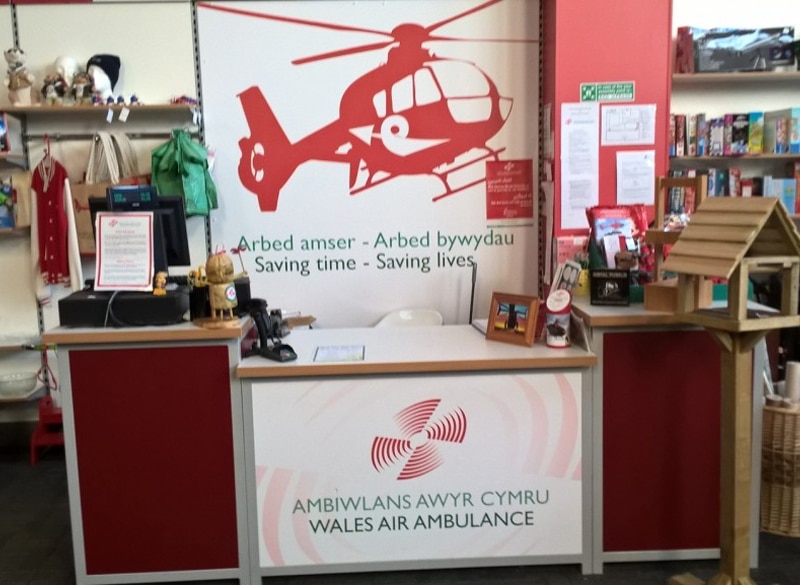 WALES AIR AMBULANCE ROLLS OUT CHARIOT